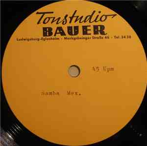 Unknown Artist - Samba Mex. / Liebe Ohne Tränen