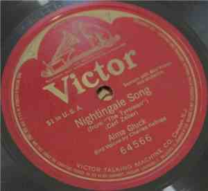 Alma Gluck - Nightingale Song