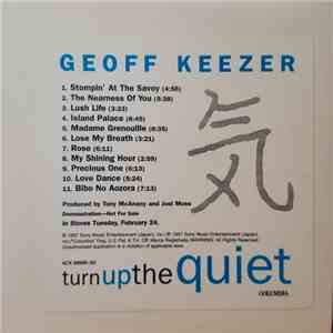 Geoff Keezer - Turn Up The Quiet