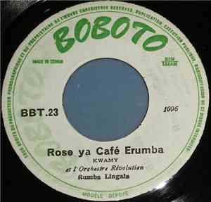 Kwamy Et L' Orchestre Révolution - Rose Ya Café Erumbia / Bijoux