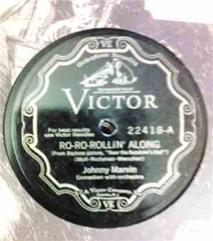 Johnny Marvin - Ro-Ro-Rollin' Along / Down The River Of Golden Dreams