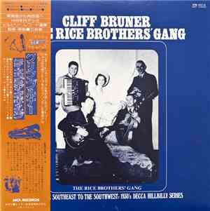 Cliff Bruner / The Rice Brothers' Gang - Cliff Bruner/The Rice Brothers' Ga ...