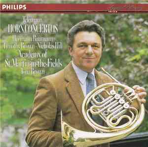 Telemann - Hermann Baumann • Nicholas Hill  • Timothy Brown , The Academy O ...