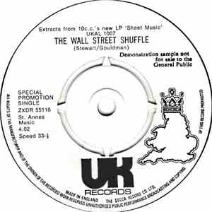 10cc - Extracts from 10cc's new LP Sheet Music