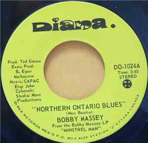 Bobby Massey  - Northern Ontario Blues / Stranger To Myself