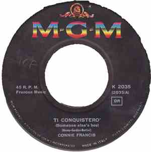 Connie Francis - Ti Conquisterò (Someone Else's Boy)