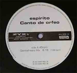 Espirito - Canto De Orfeo