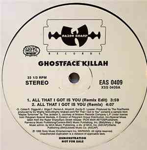 Ghostface Killah - All That I Got Is You (Remix)