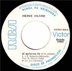 Hervé Vilard - Si Quieres Tú (Si Tu Voulais)