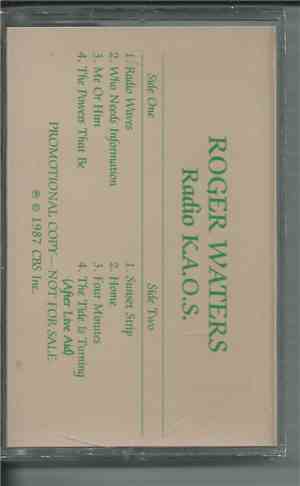 Roger Waters - Radio K.A.O.S