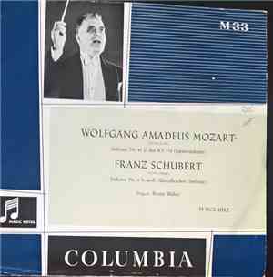 Bruno Walter ,Conductor The New York Philharmonic Orchestra ,Orchestra The  ...