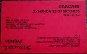 Carcass - Symphonies Of Sickness