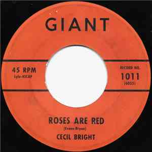 Cecil Bright / The Billy Sherrill Orch. - Roses Are Red / The Stripper