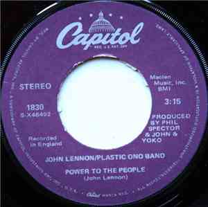 John Lennon / Plastic Ono Band - Power To The People