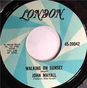 John Mayall - Walking On Sunset