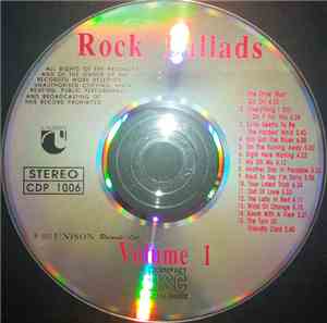 Various - Rock Ballads Vol.1