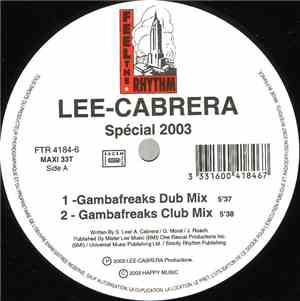 Lee-Cabrera - Special 2003 (The Remixes)