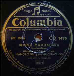 Manolo Bel y sos Muchachos - Maria Maddalena / Trinia