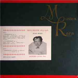 Max Reger, Richard Laugs - Piano Works