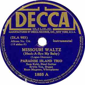 The Paradise Island Trio - Missouri Waltz