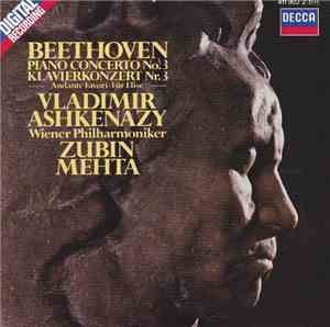 Beethoven / Vladimir Ashkenazy, Wiener Philharmoniker, Zubin Mehta - Piano  ...