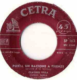 Claudio Villa - Porta Un Bacione A Firenze