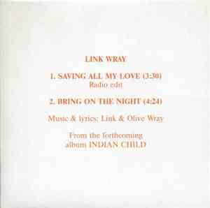 Link Wray - Saving All My Love