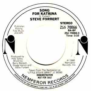 Steve Forbert - Song For Katrina