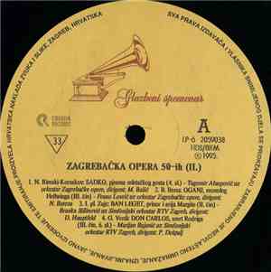 Various - Zagrebačka Opera 50-ih (II.)