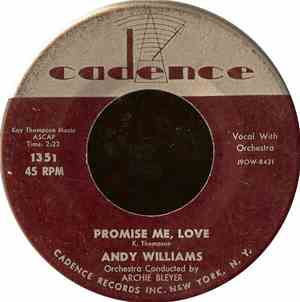 Andy Williams - Promise Me, Love