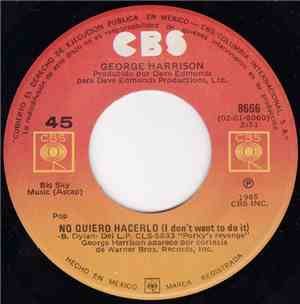 George Harrison / Dave Edmunds - I Don't Want To Do It / Queen Of The Hop
