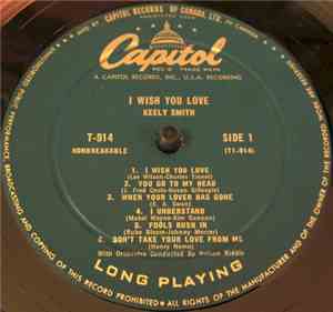 Keely Smith - I Wish You Love