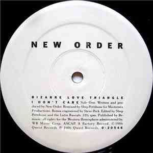 New Order - Bizarre Love Triangle