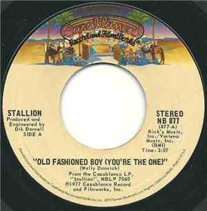 Stallion  - Old Fashioned Boy (You're The One) / Woman