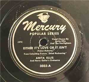Anita Ellis - The Old Lamplighters / Either It's Love Or It Isn't