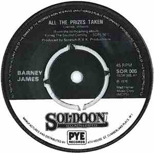 Barney James - All The Prizes Taken
