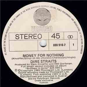 Dire Straits - Money For Nothing