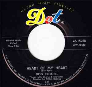 Don Cornell - Heart Of My Heart / This Earth Is Mine