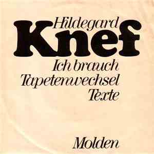 Hildegard Knef - Ich Brauch Tapetenwechsel (Texte)