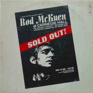 Rod McKuen - At Carnegie Hall