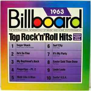 Various - Billboard Top Rock'N'Roll Hits - 1963