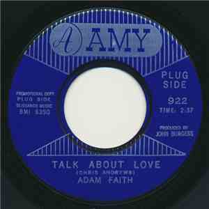 Adam Faith - Talk About Love / Stop Feeling Sorry For Yourself