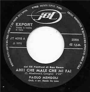 Paolo Mengoli - Ahi Che Male Che Mi Fai