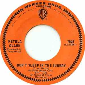 Petula Clark - Don't Sleep In The Subway
