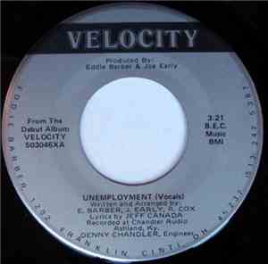 Velocity  - Unemployment