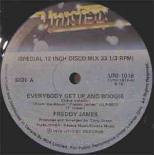 Freddy James - Everybody Get Up And Boogie