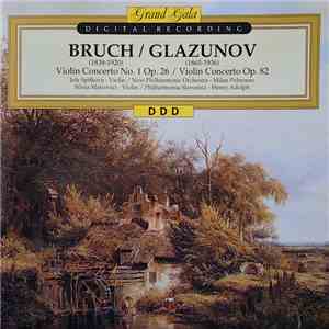 Bruch, Jela Spitkova, New Philharmonia Orchestra, Milan Pohronec / Glazunov ...