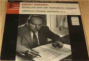 Ernst Krenek, Bethany Beardslee, Choir Of The State School For Church Music ...
