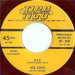 Joe Loco And His Quintet - Gee