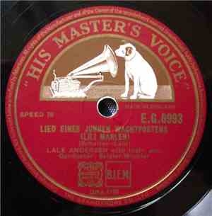 Lale Andersen - Lied Eines Jungen Wachtpostens / Drei Rote Rosen